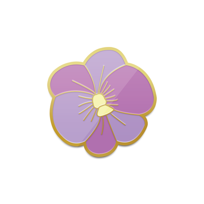 VAKP Flower Enamel Pin